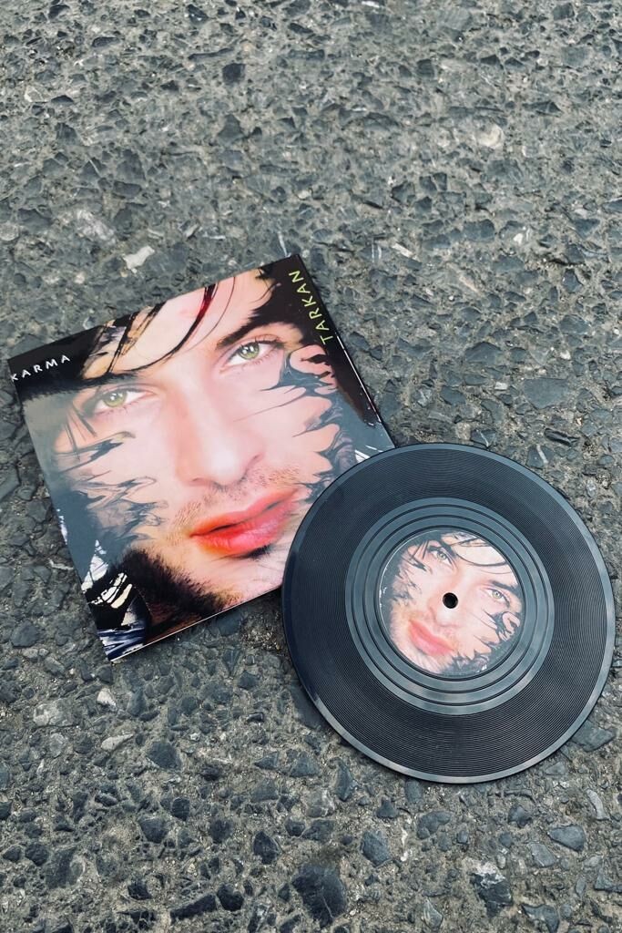 Tarkan Karma Mini Dekoratif Plak Bardak Altlığı Magnet