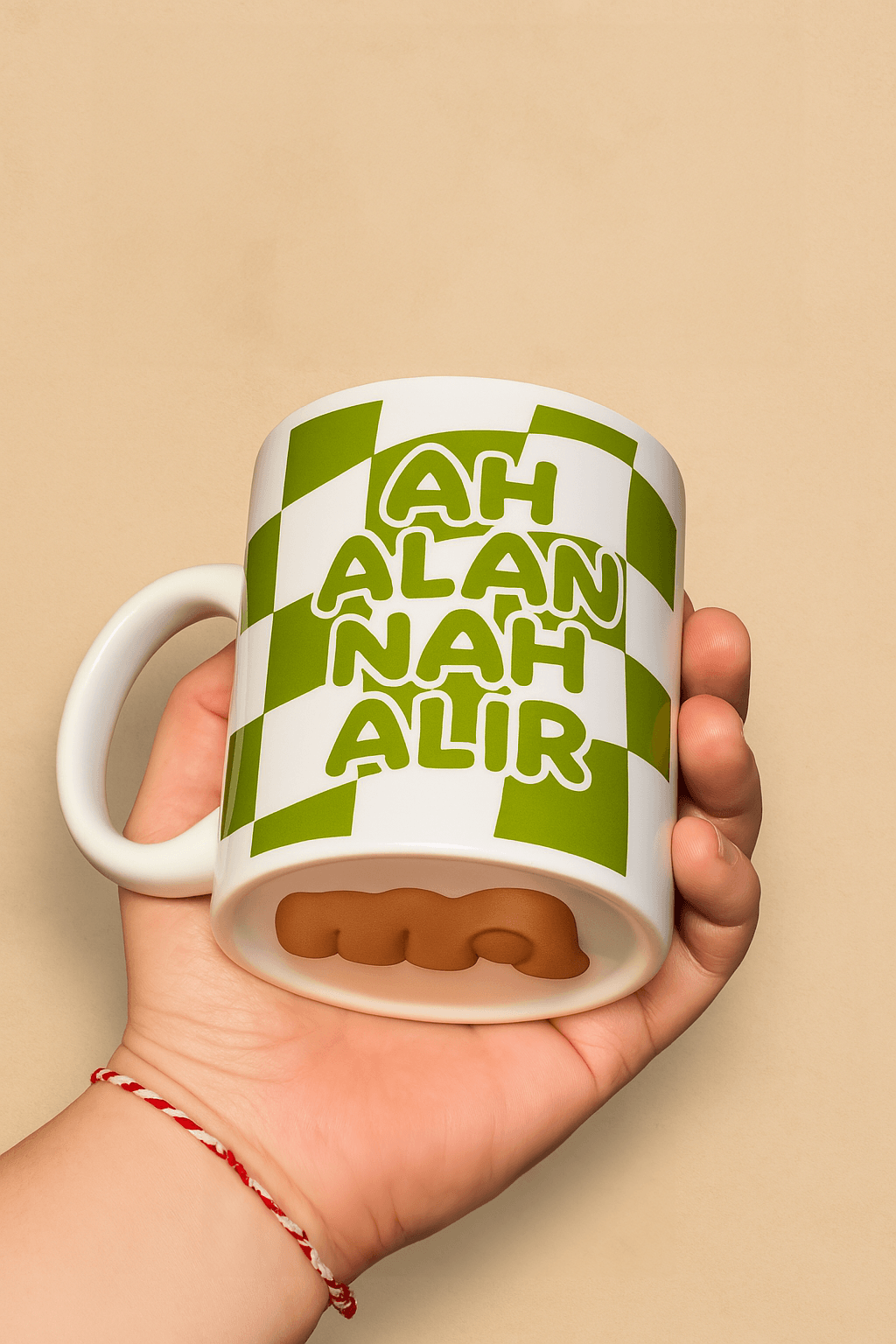 Ah Alan Nah Alır Özel Full Baskılı Beyaz Porselen Kupa Bardak