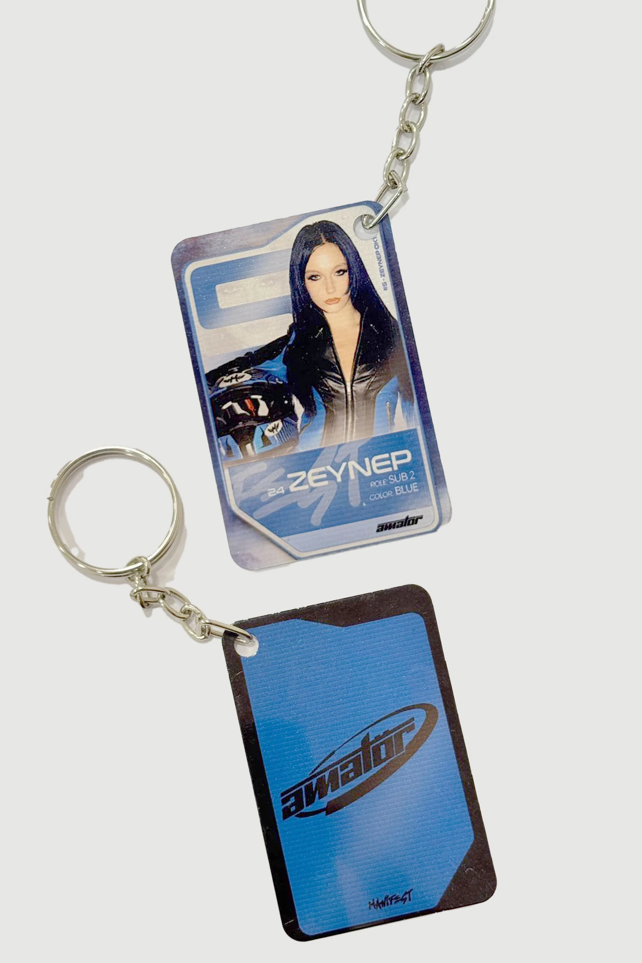 Metal Kart Anahtarlık Manifest Zoktay