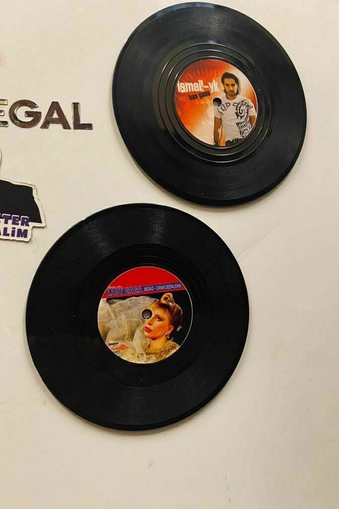 Plak Bardak Altlığı Magnet - Bırakın da Yaşayalım