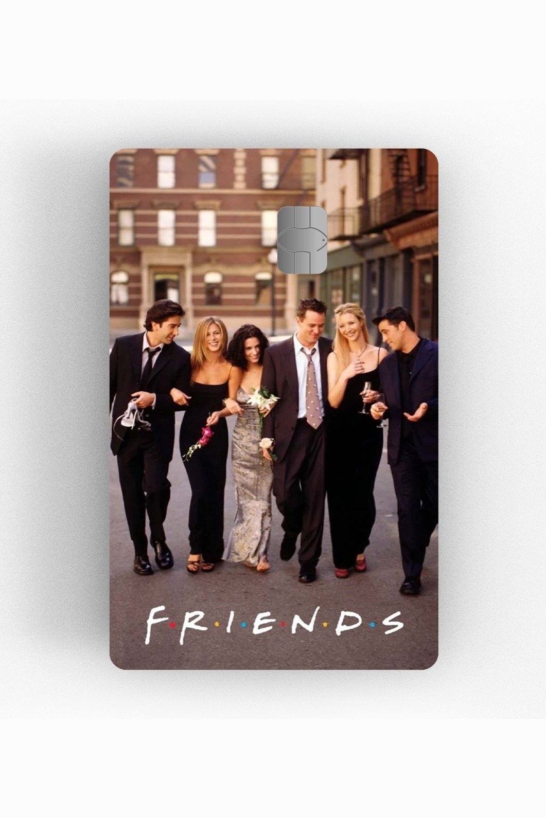 Kart Kaplama Etiketi - Poster Friends