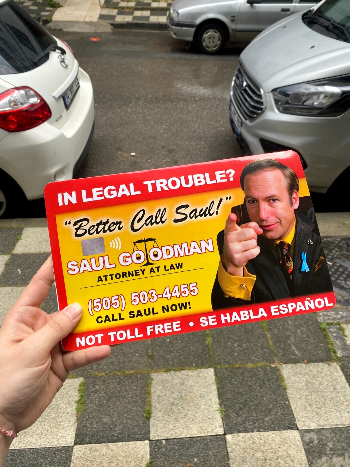 Saul Goodman Kredi Banka Kartı Kılıfı Dev Boy