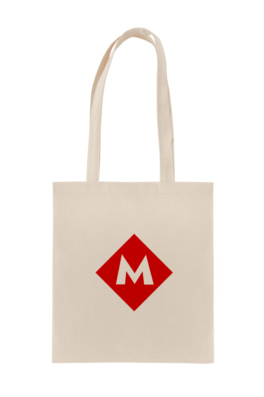 Baskılı Bez Çanta - Ankara Metro Logosu