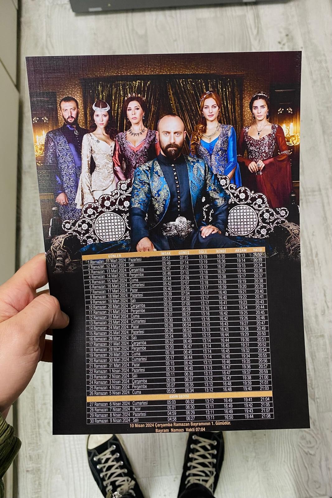 Muhteşem Yüzyıl Ramazan İmsakiyesi - 2025 İstanbul