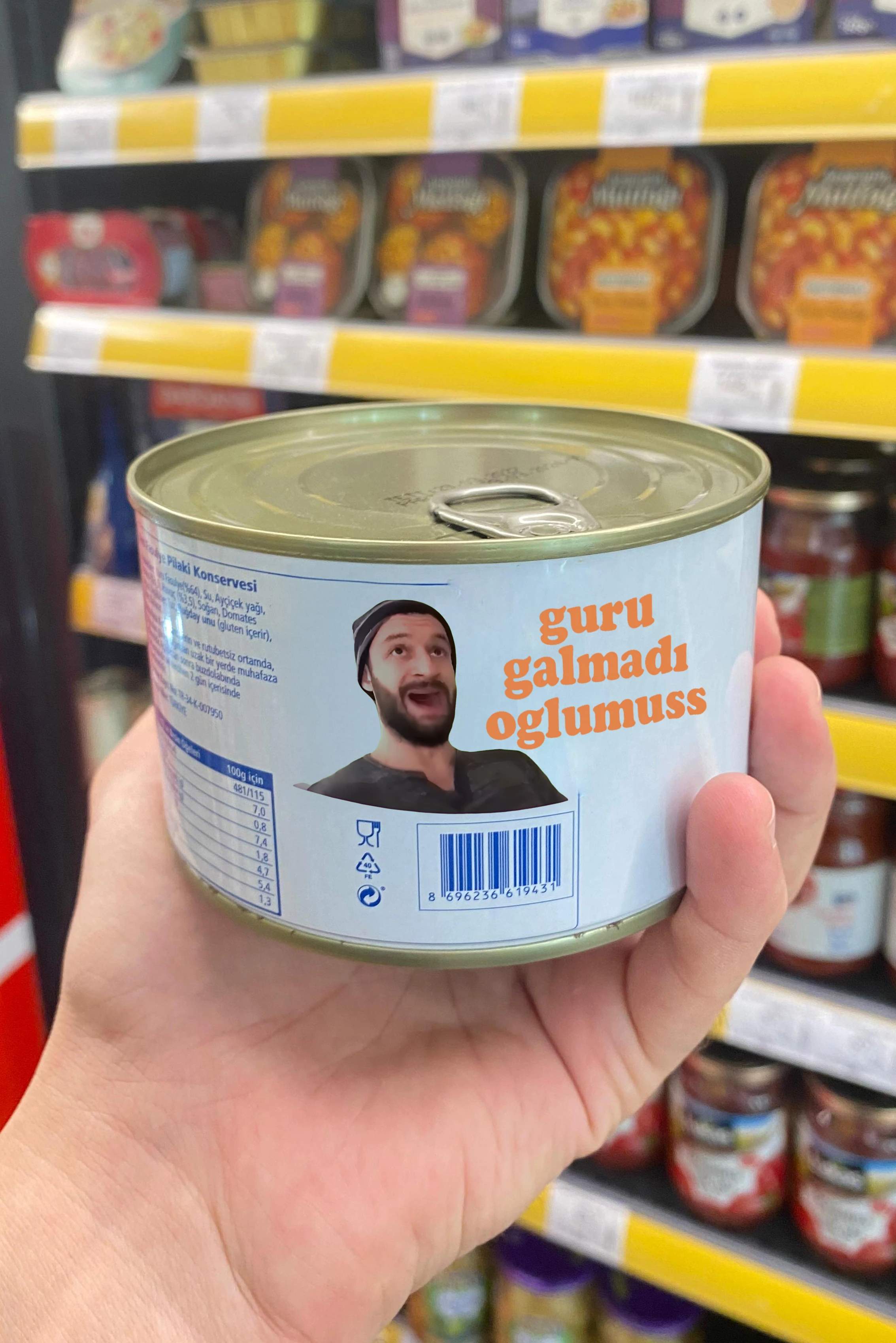 Ümit Usta Guru Galmadı Oğlumus 400gr Fasulye Pilaki Konserve 