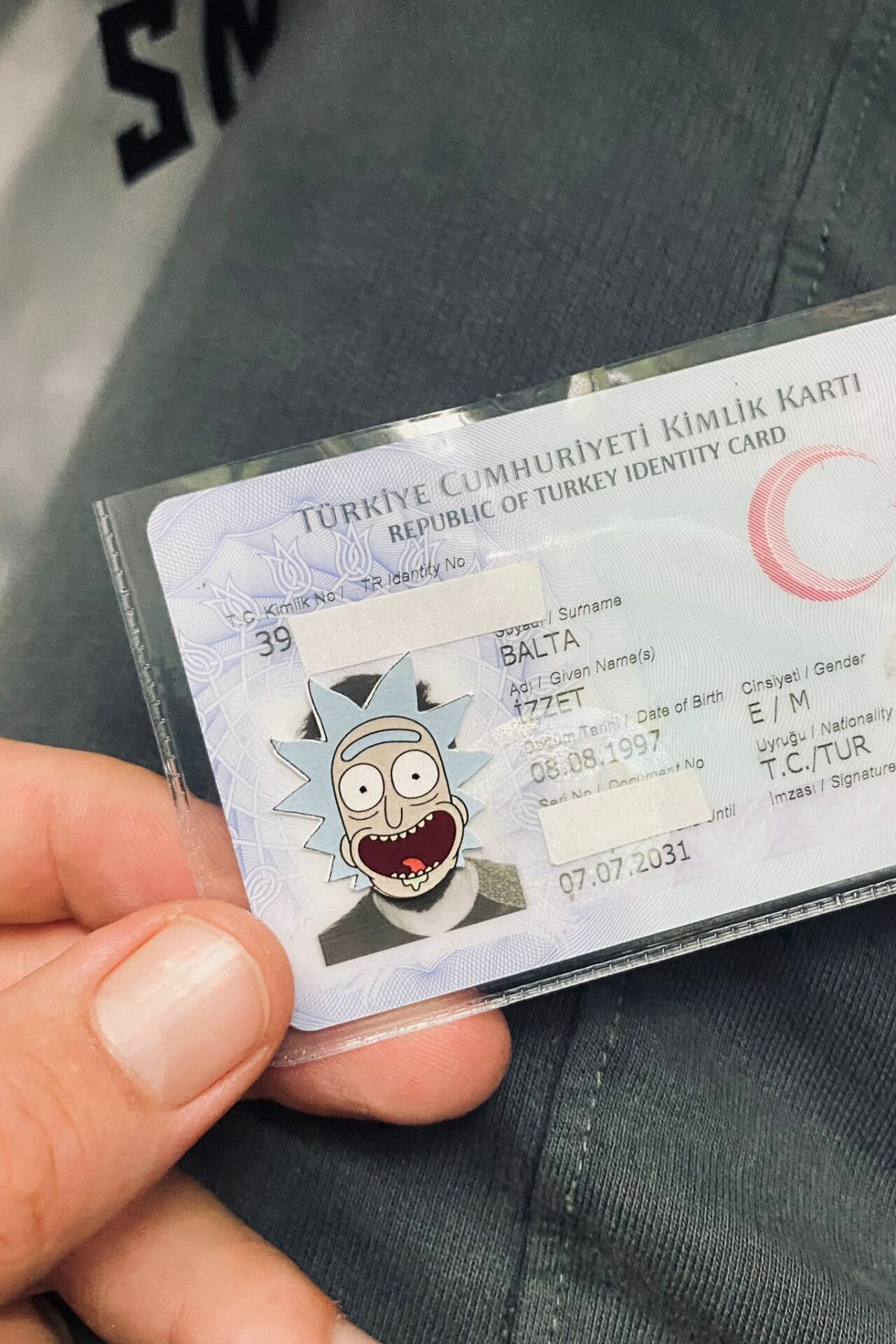 Kimlik Koruma Kılıfı -Rick