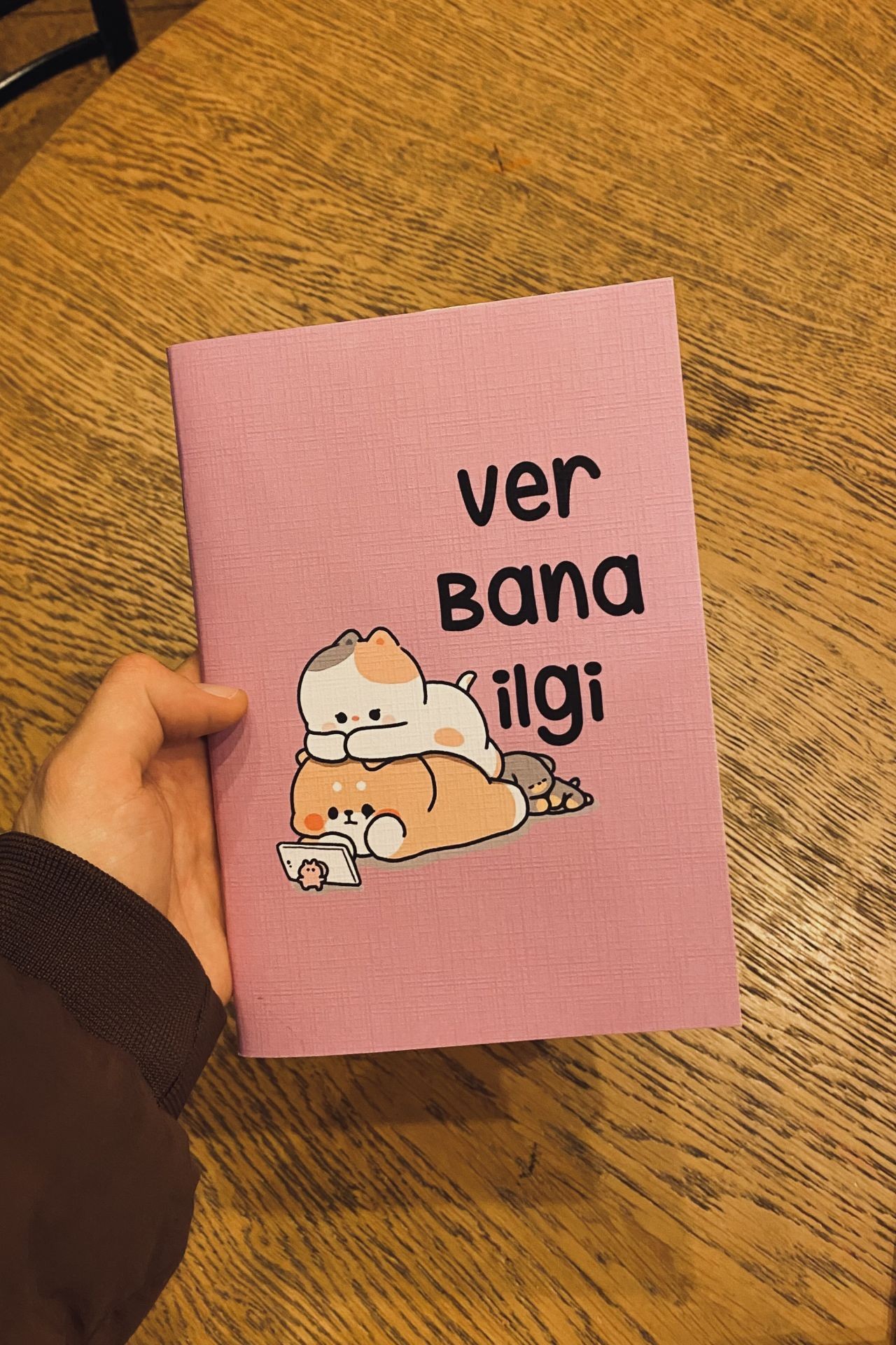 A5 Defter Ver Bana İlgi