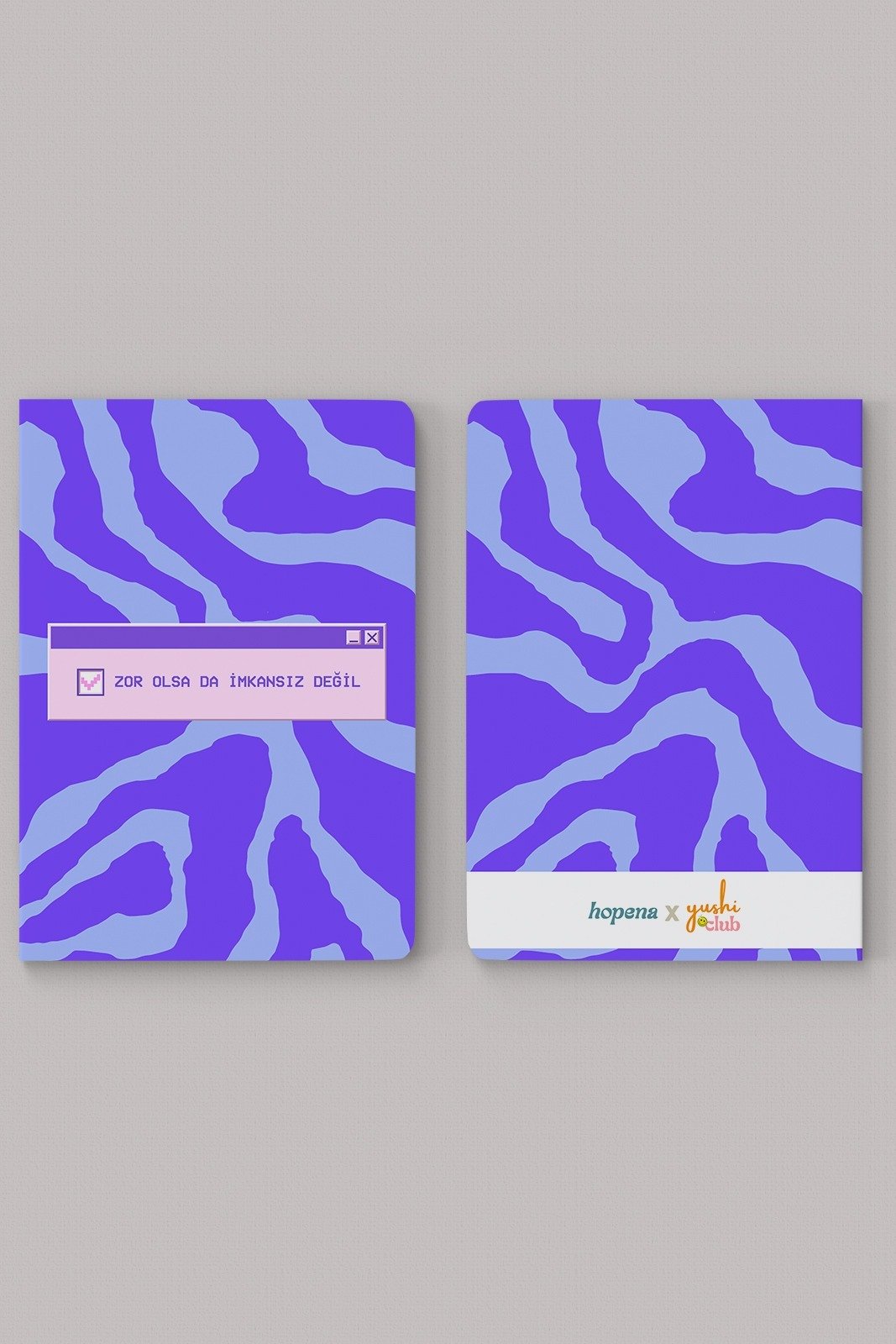 A5 Defter Yushiclub Zor Olsa da İmkansız Değil