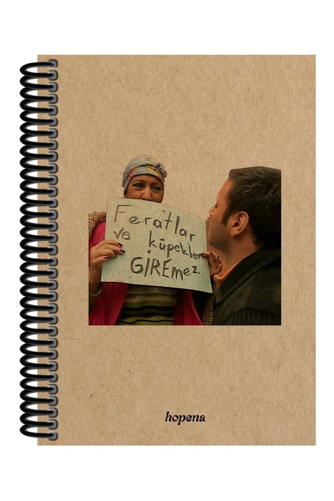 Spiralli A5 Defter Cennet Mahallesi Feratlar ve Köpekler