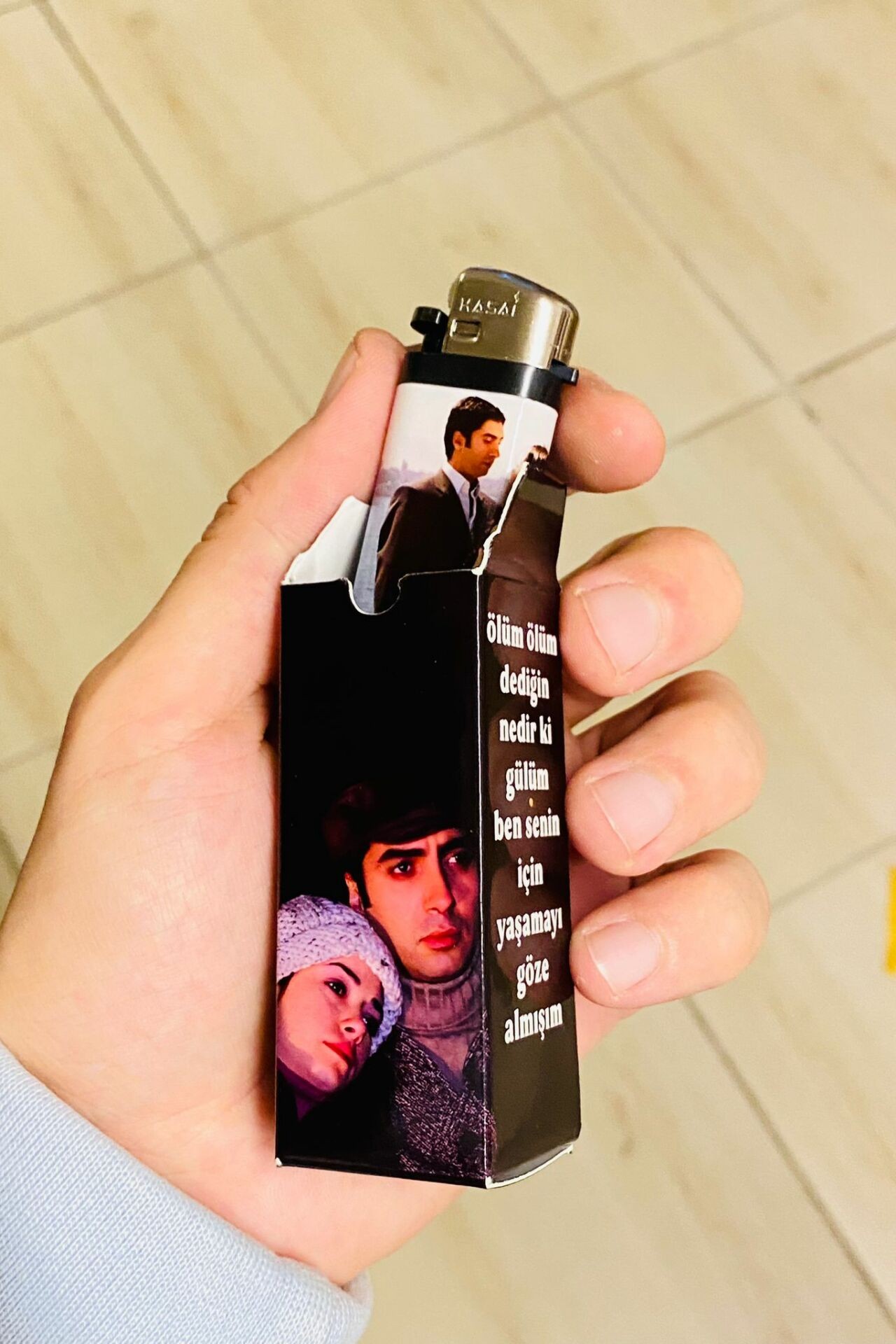 Polat Elif Kurtlar Vadisi Özel Kutulu Gazlı Çakmak