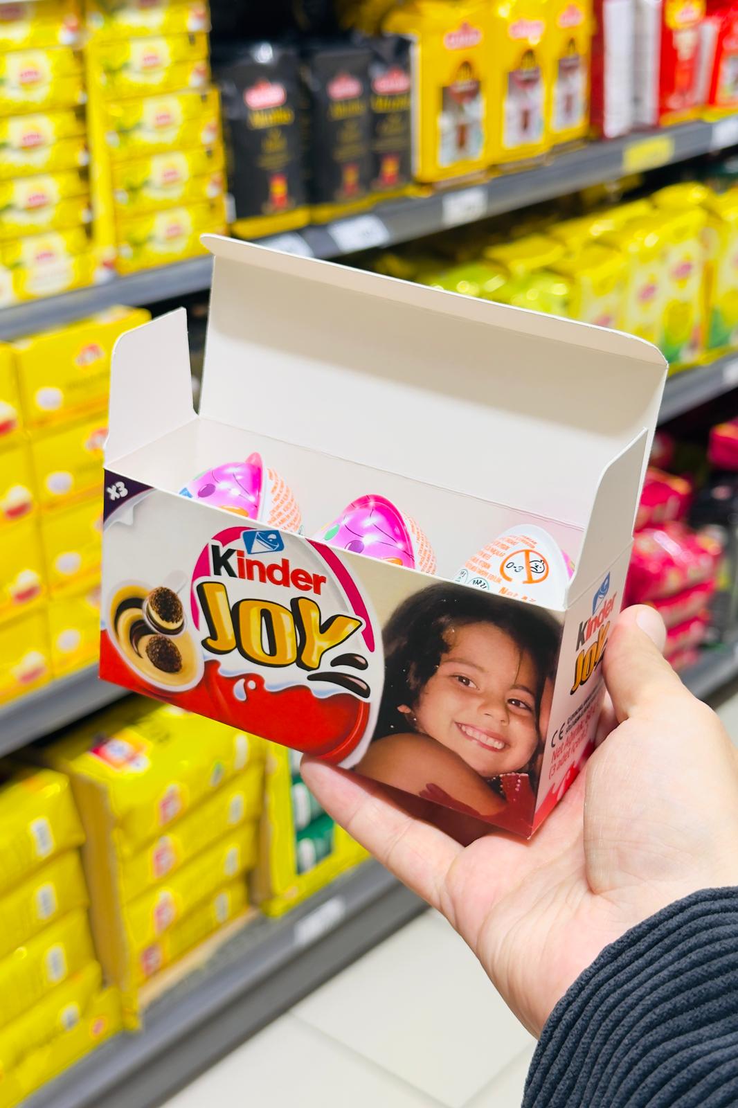 Kişiye Özel Kutu İçerisinde Kinder Joy Seti