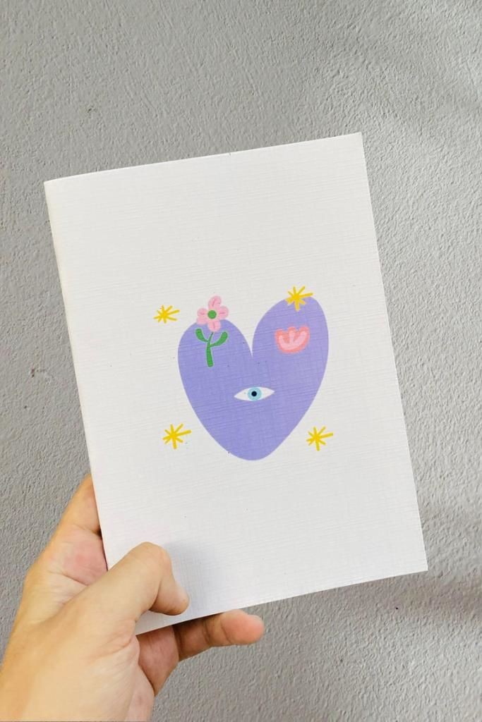 Yushiclub A5 Defter Göz Kalp