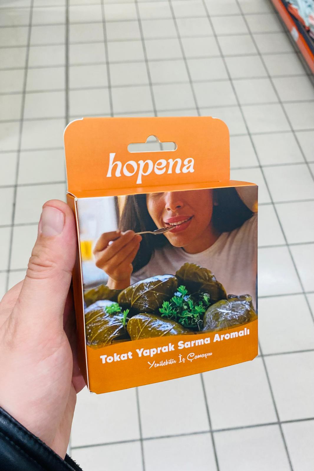 Tokat Yaprak Sarma Aromalı Kutulu Yenilebilir İç Çamaşırı