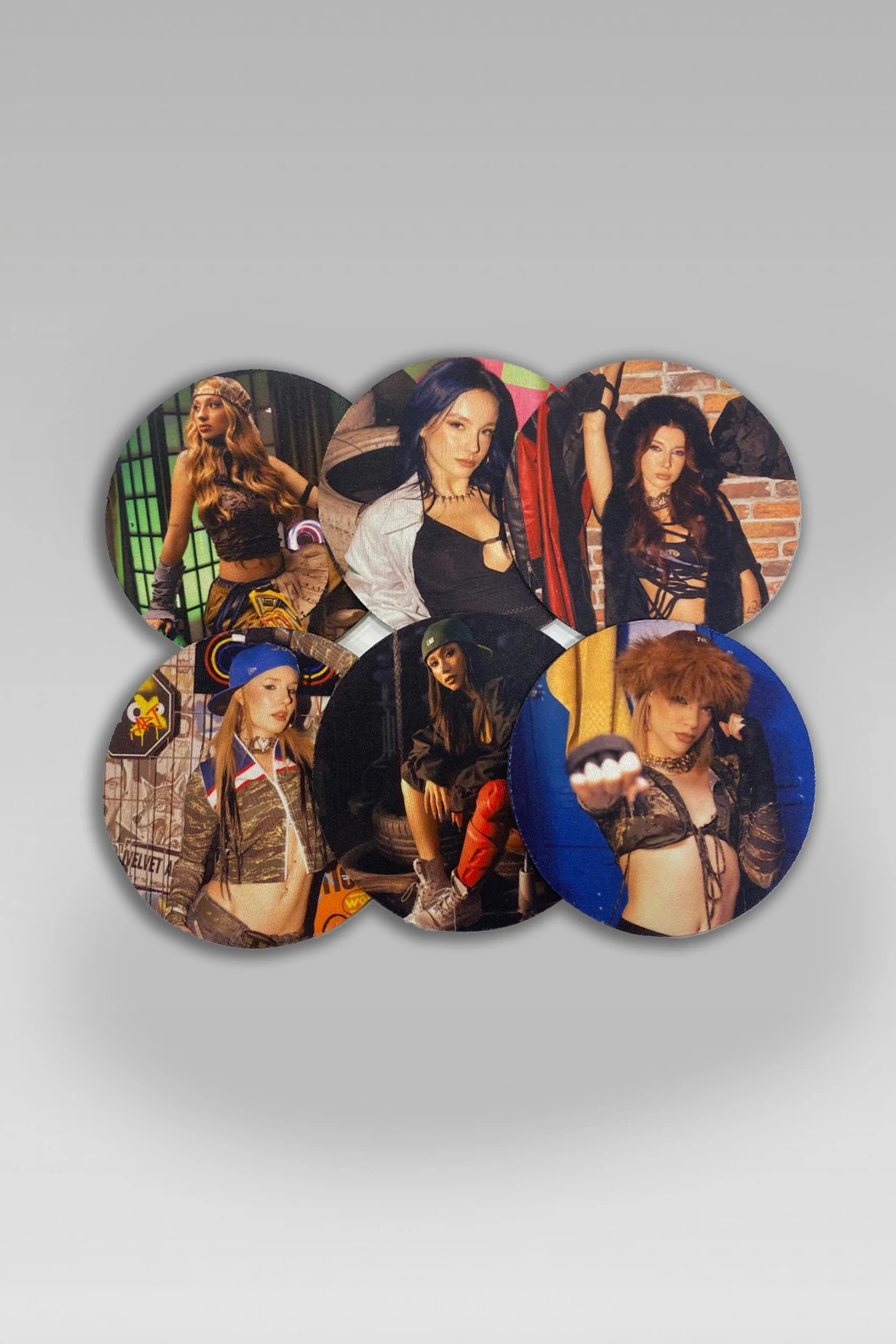 Manifest Amatör 6'lı Özel Kutulu Yuvarlak Bardak Altlığı 