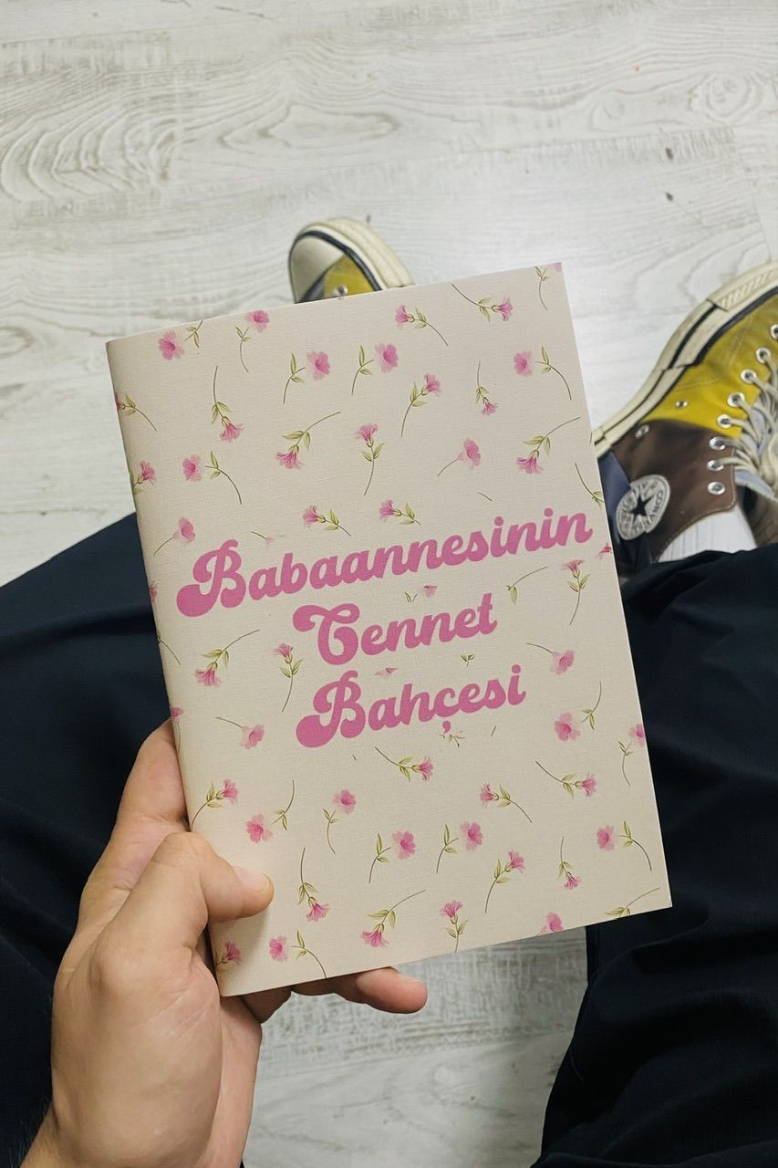 Babaannesinin Cennet Bahçesi A5 Defter Kızılcık