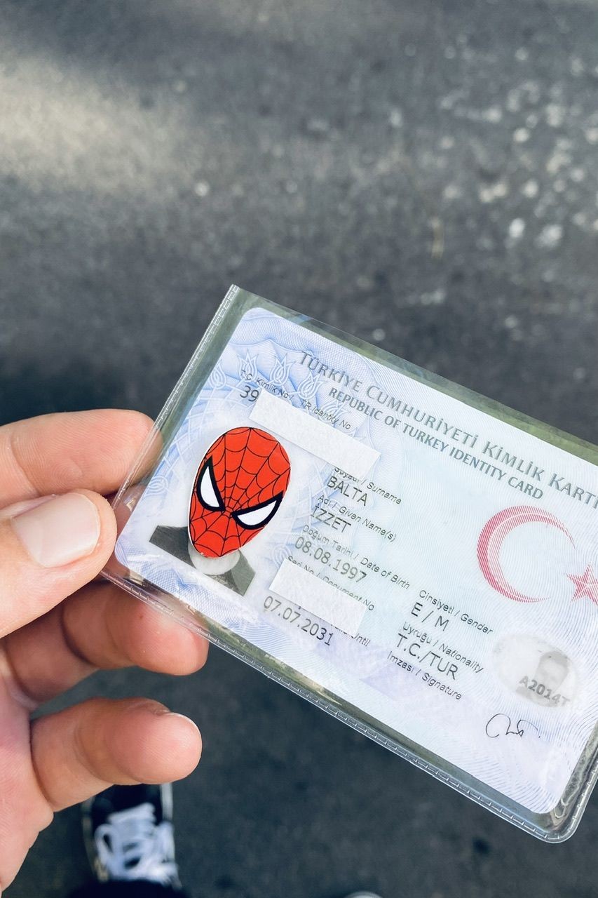 Kimlik Koruma Kılıfı - Spiderman