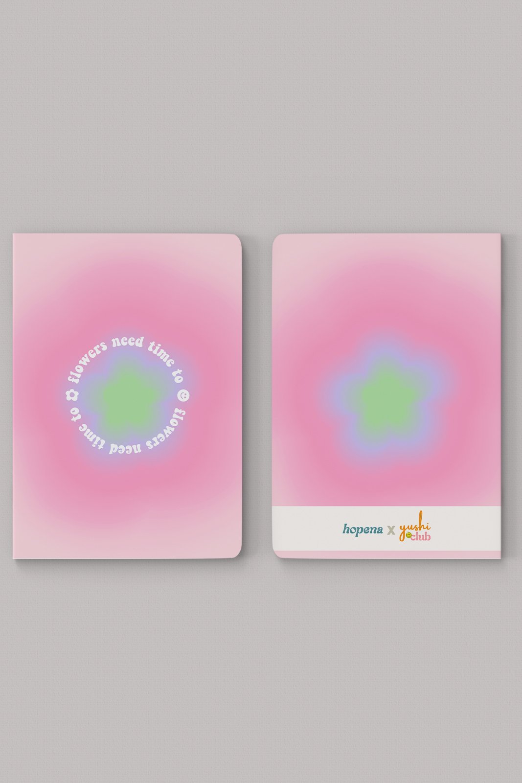 A5 Defter Yushiclub Flowers Need Time To