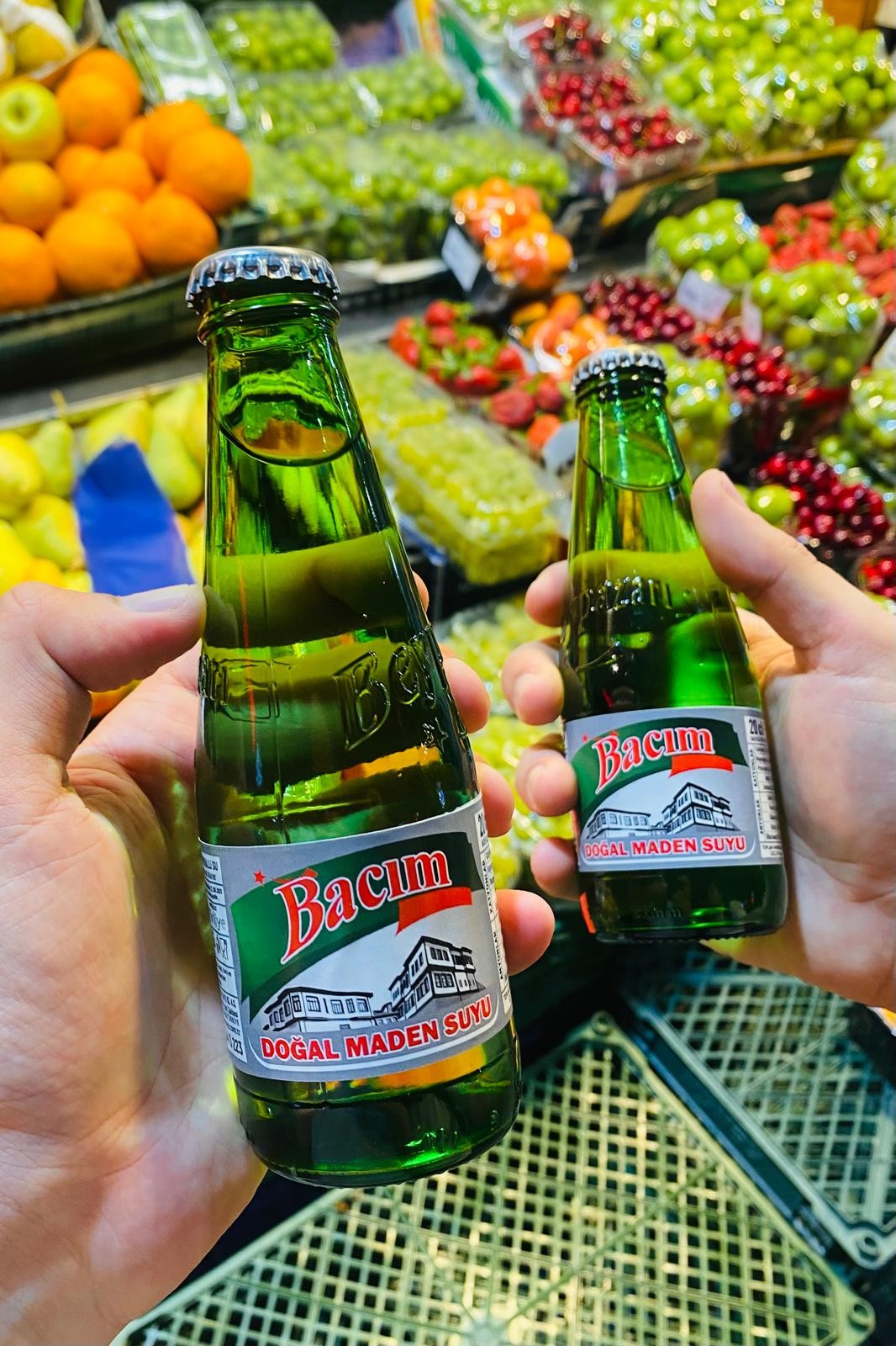 Bacım Beypazarı Etiketi 20cl Maden Suyu Etiketi 2 Adet Etiket