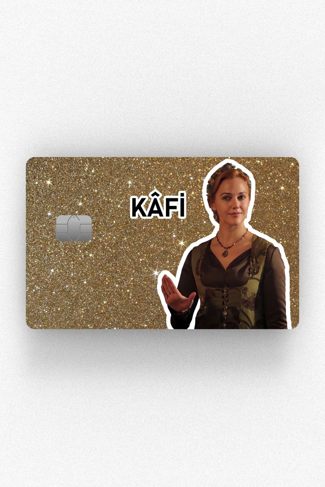 Kart Kaplama Etiketi - Hürrem Kafi
