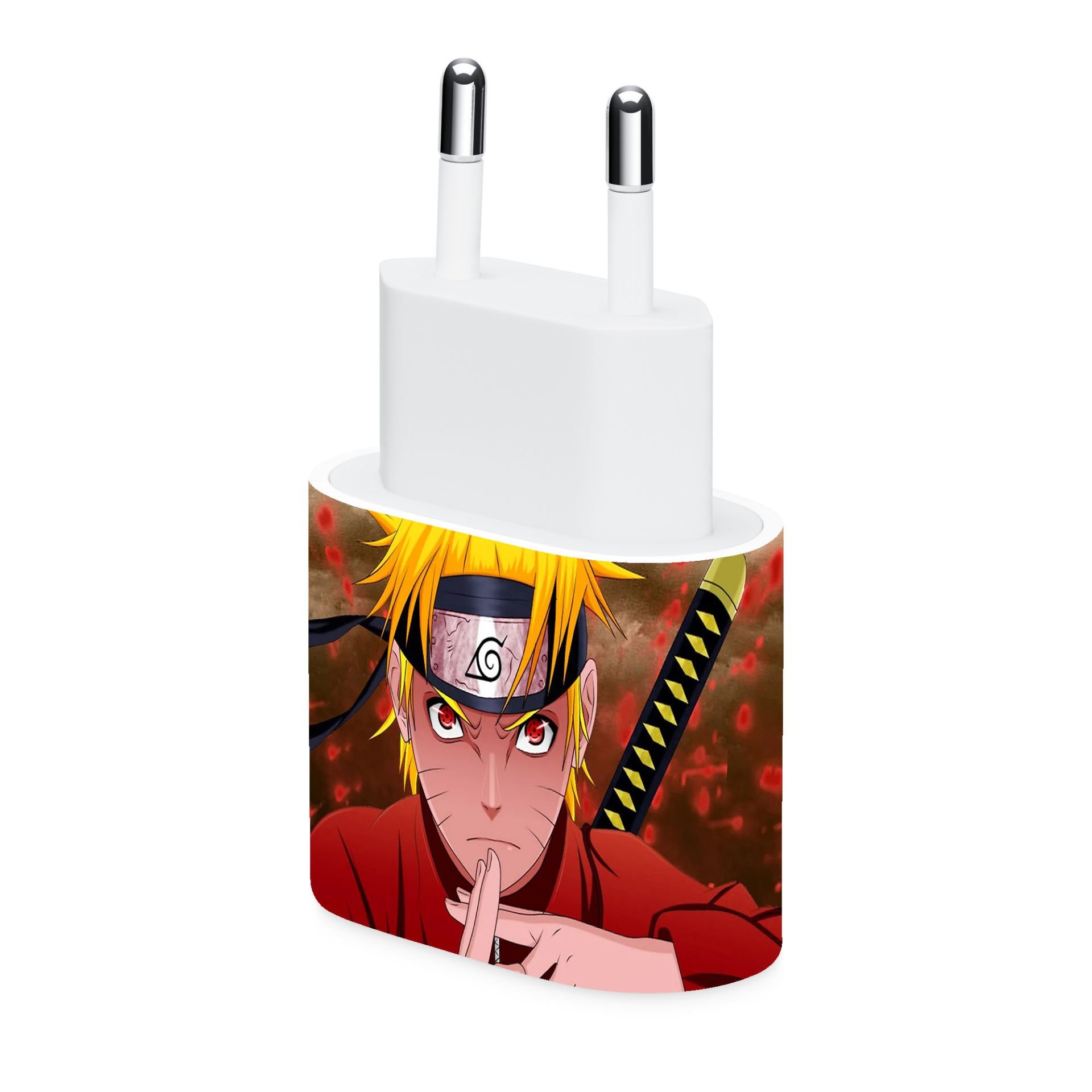 iPhone 20W Şarj Aleti Kaplaması - Naruto