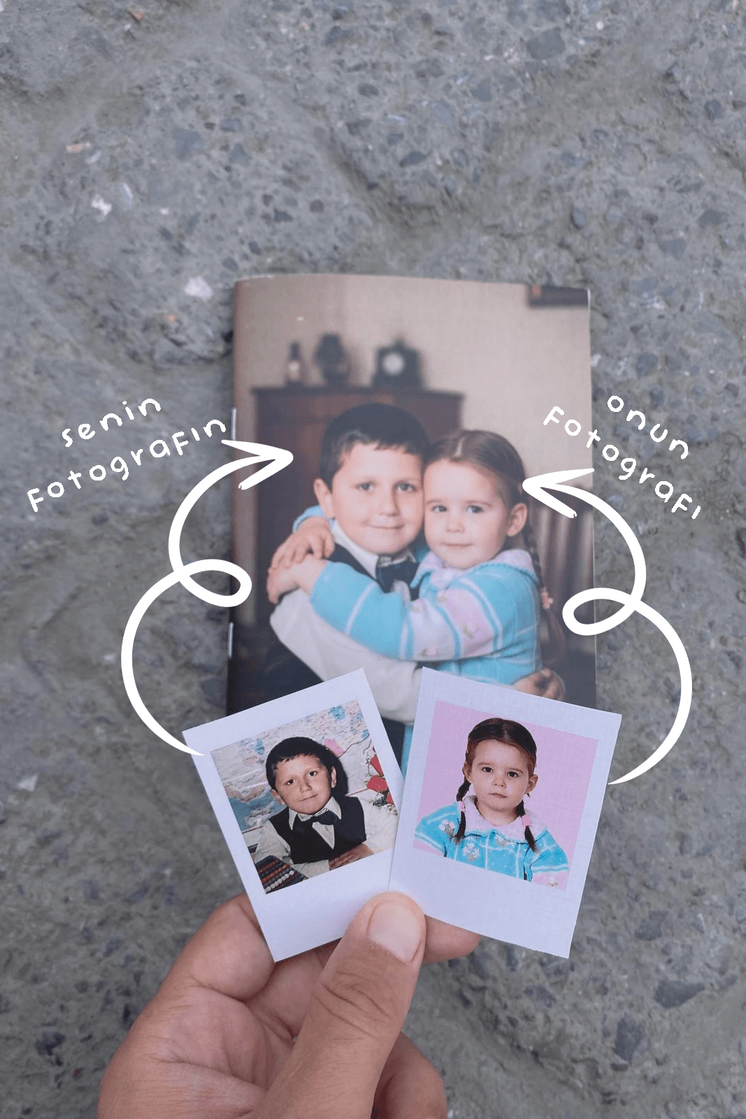 Kişiye Özel İkimizin Çocukluğu A5 Defter