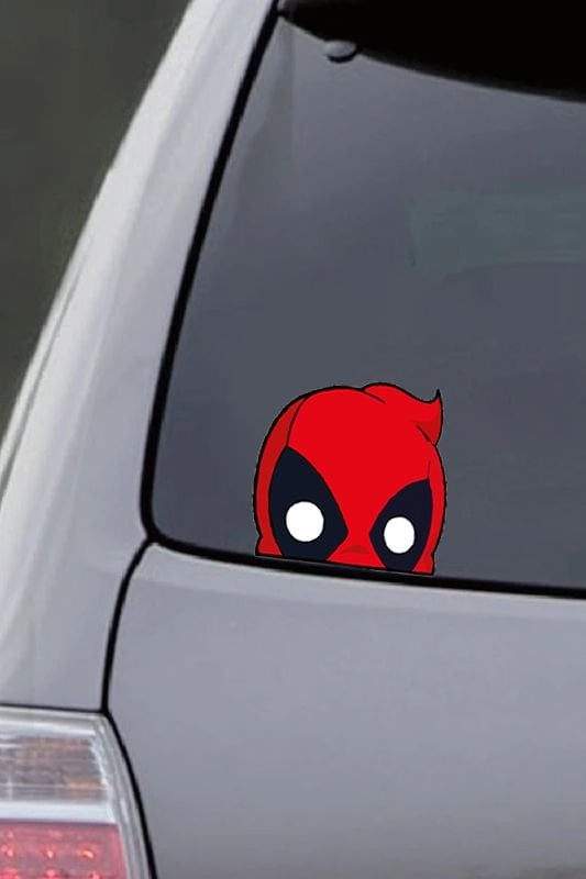 Deadpool Araba Motosiklet Laptop Folyo Sticker