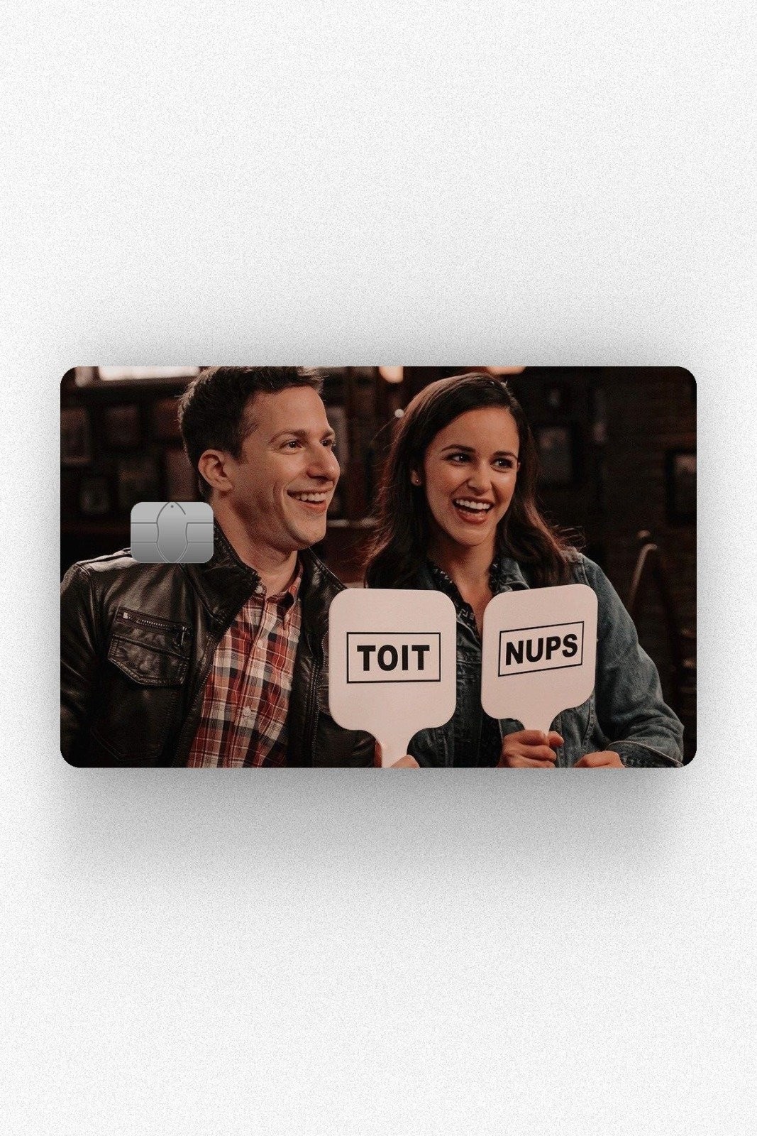 Kart Kaplama Etiketi - Brooklyn Nine-Nine Jake&Amy