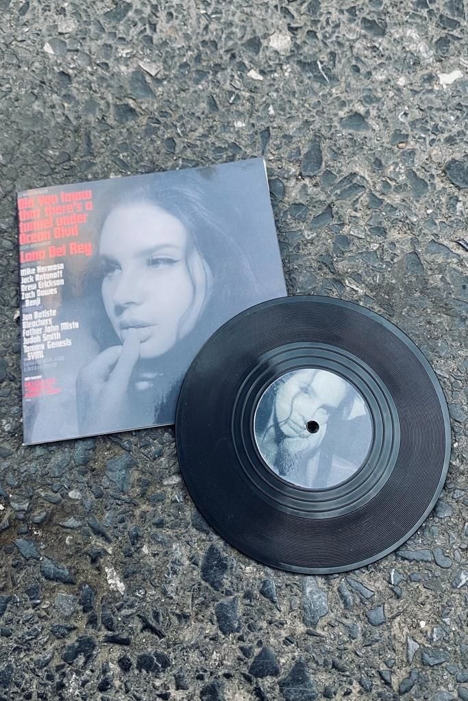 Did You Know That There's  Lana Del Rey Mini Dekoratif Plak Bardak Altlığı Magnet