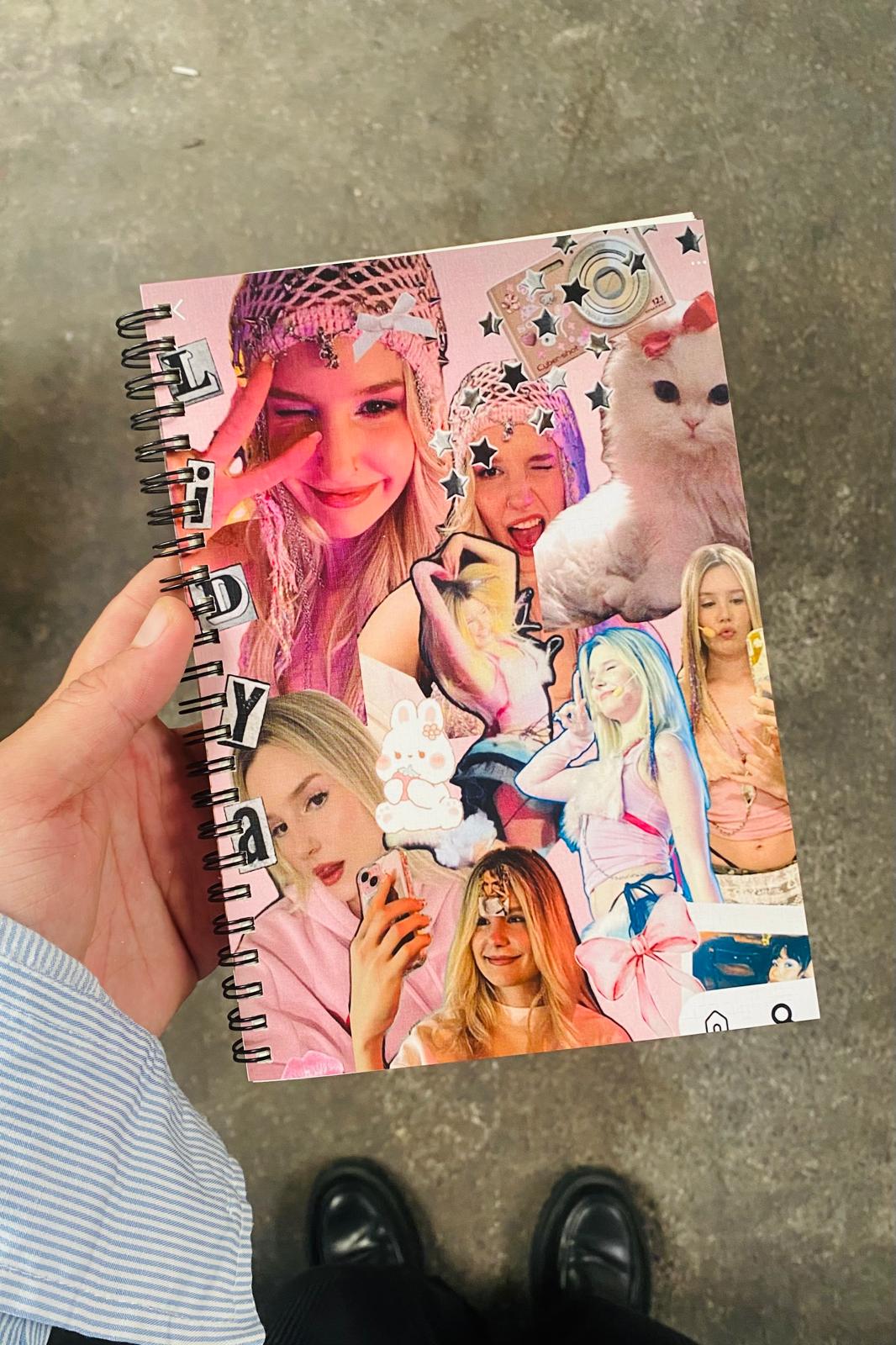 Spiralli A5 Defter Manifest Lidya (200 Sayfa)