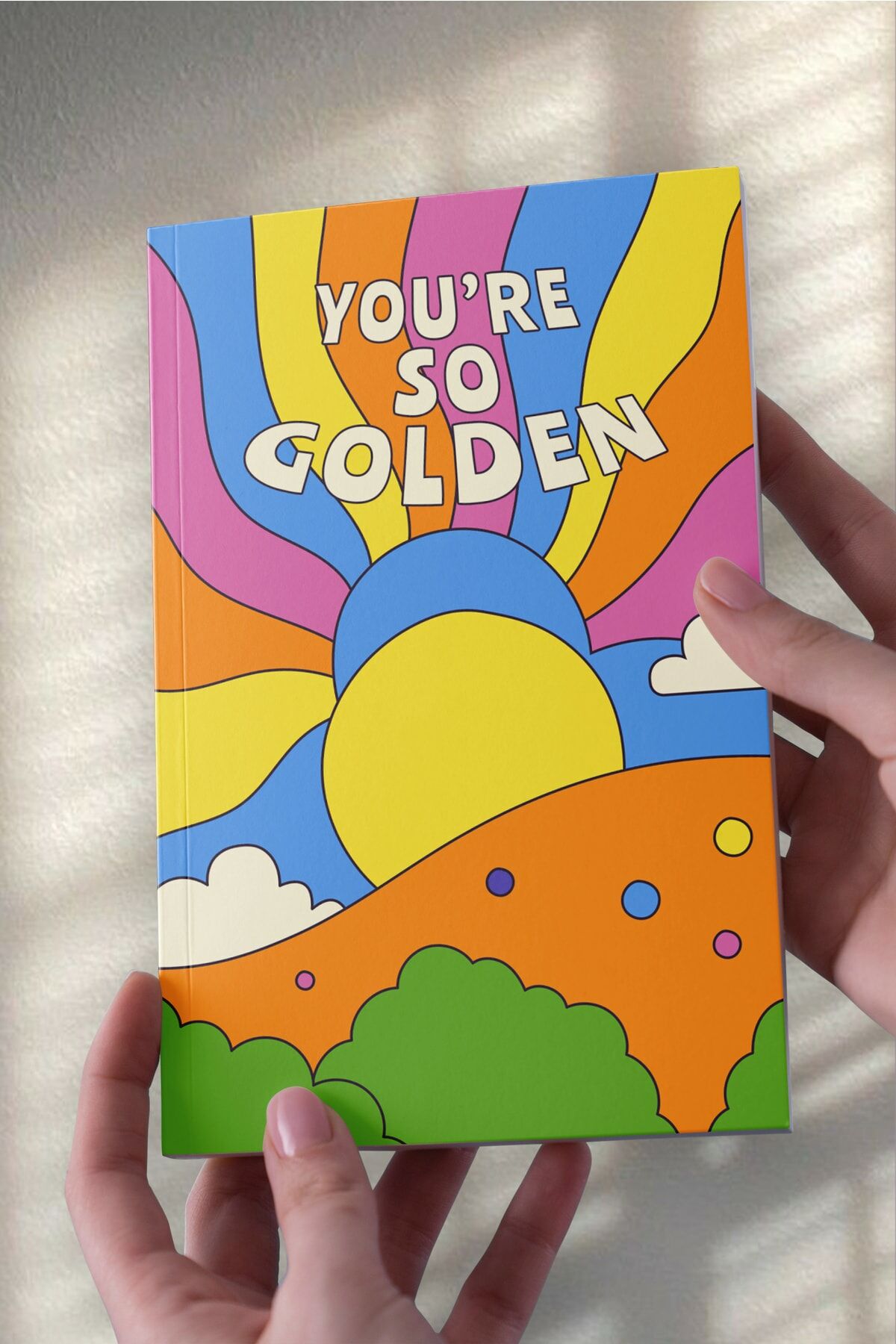 A5 Defter So Golden