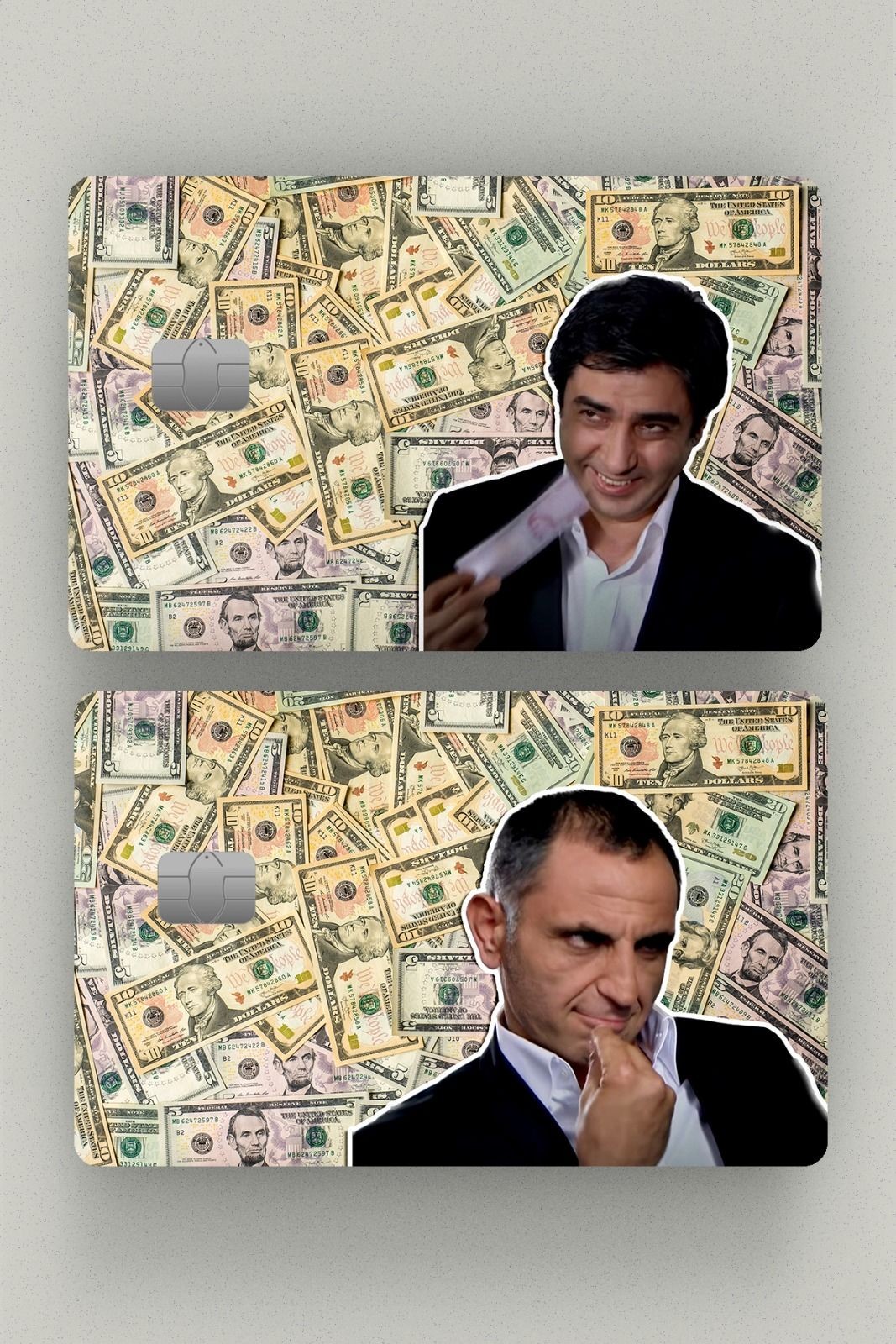2’li Kart Kaplama Etiketi - KVP Bayram Harçlığı