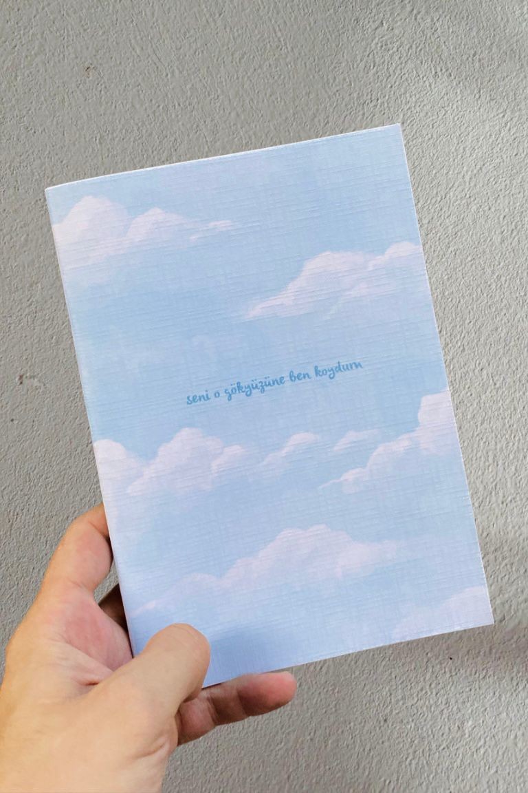 Yushiclub A5 Defter Seni O Gök Yüzüne Ben Koydum