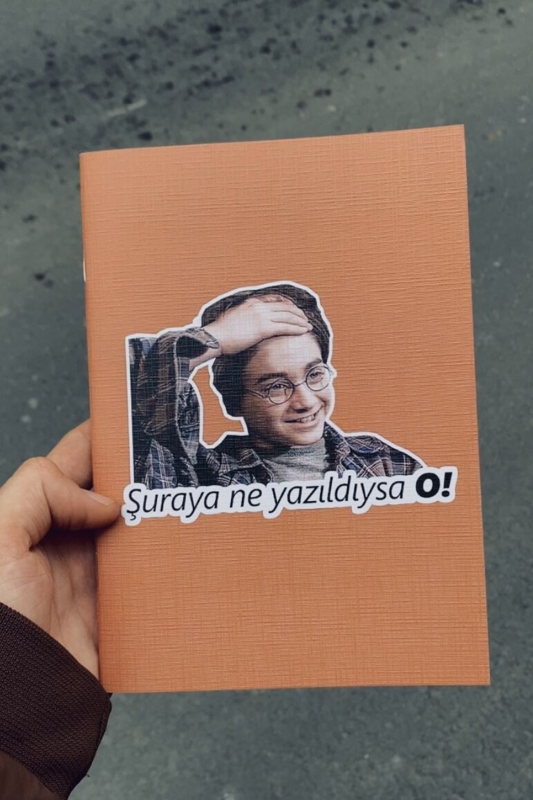 A5 Defter Harry Potter Alın Yazısı