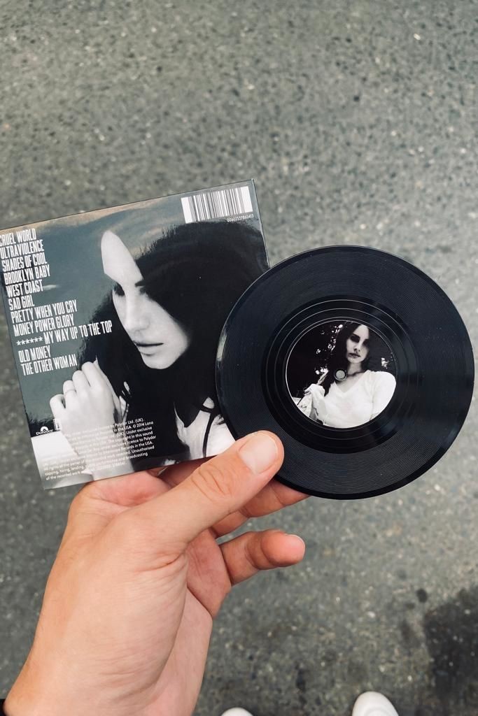 Ultraviolence Lana Del Rey Mini Dekoratif Plak Bardak Altlığı Magnet