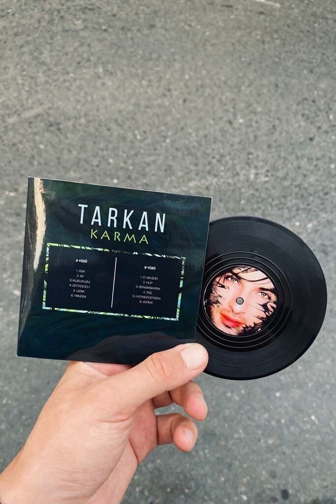 Tarkan Karma Mini Dekoratif Plak Bardak Altlığı Magnet