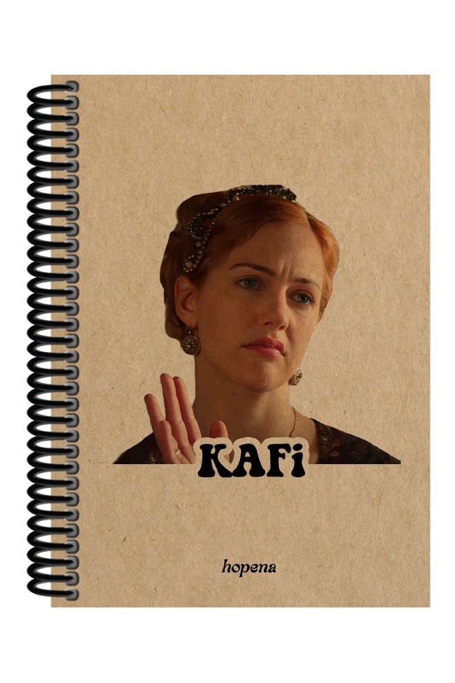 Spiralli A5 Defter Hürrem Kafi