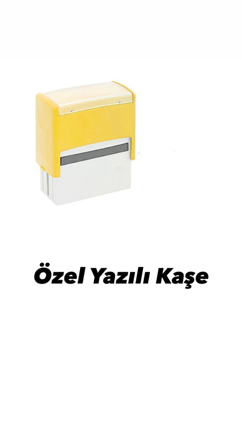 Kişiye Özel Tasarım Kaşe