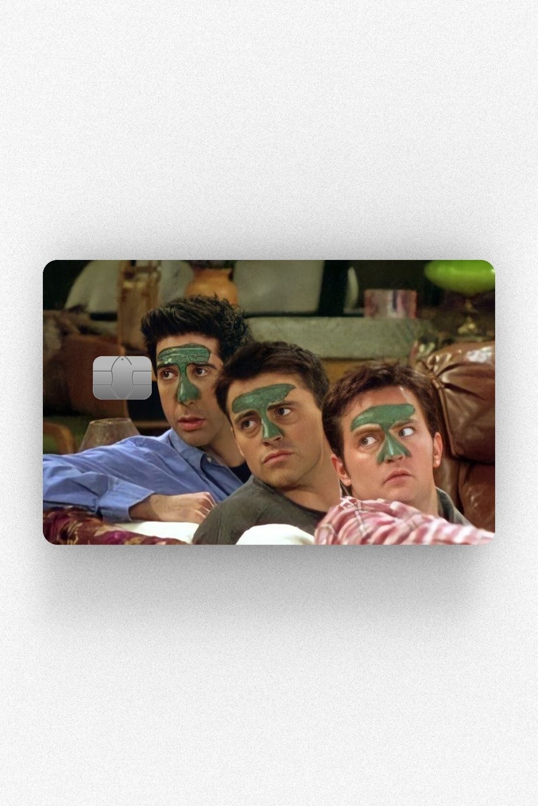 Kart Kaplama Etiketi - FRIENDS Joey Chandler Ross