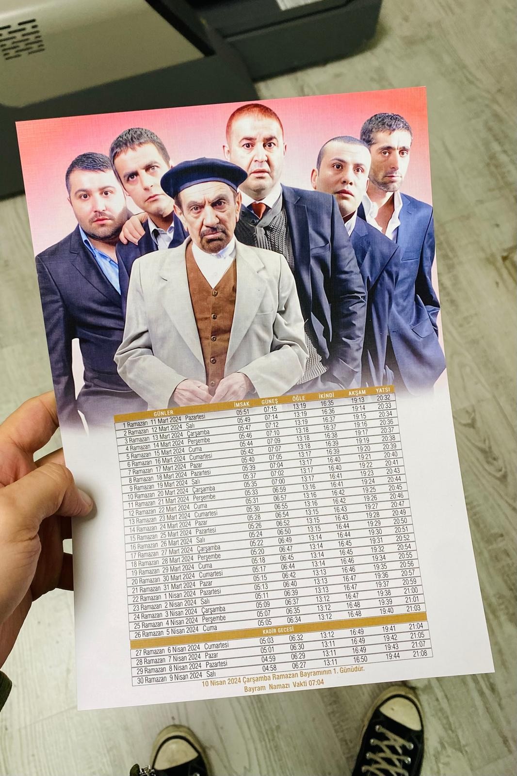 Kolpaçino Ramazan İmsakiyesi - 2025 İstanbul