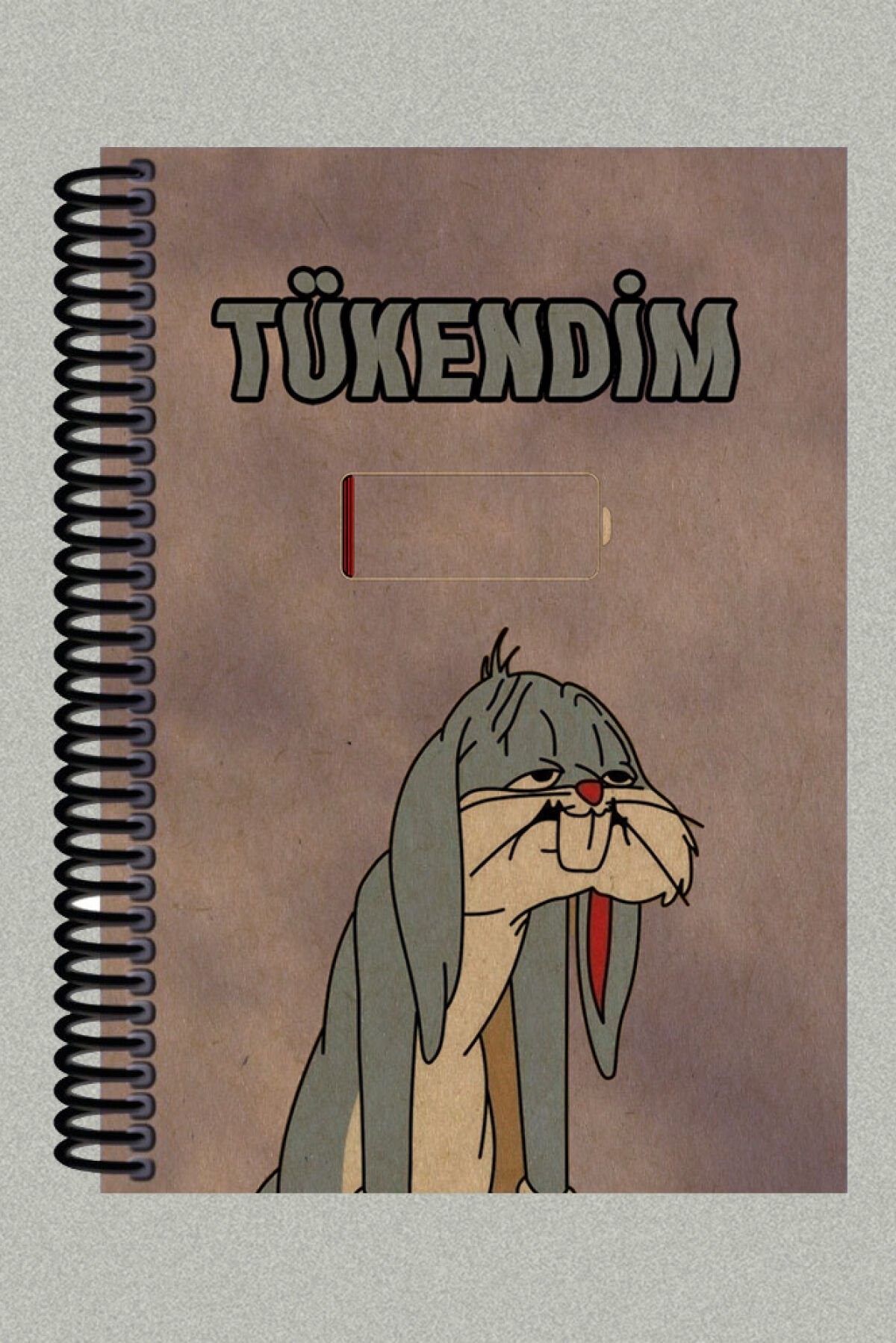 Spiralli A5 Defter Bugs Bunny Tükendim