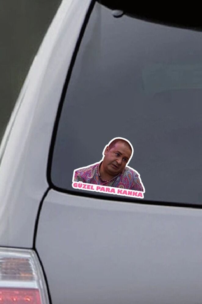 Kolpoçino Güzel Para Araba Motosiklet Laptop Folyo Sticker