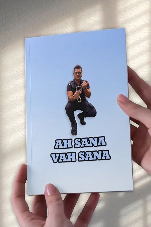 A5 Defter Yakışıklı Güvenlik Ah Sana Vah Sana
