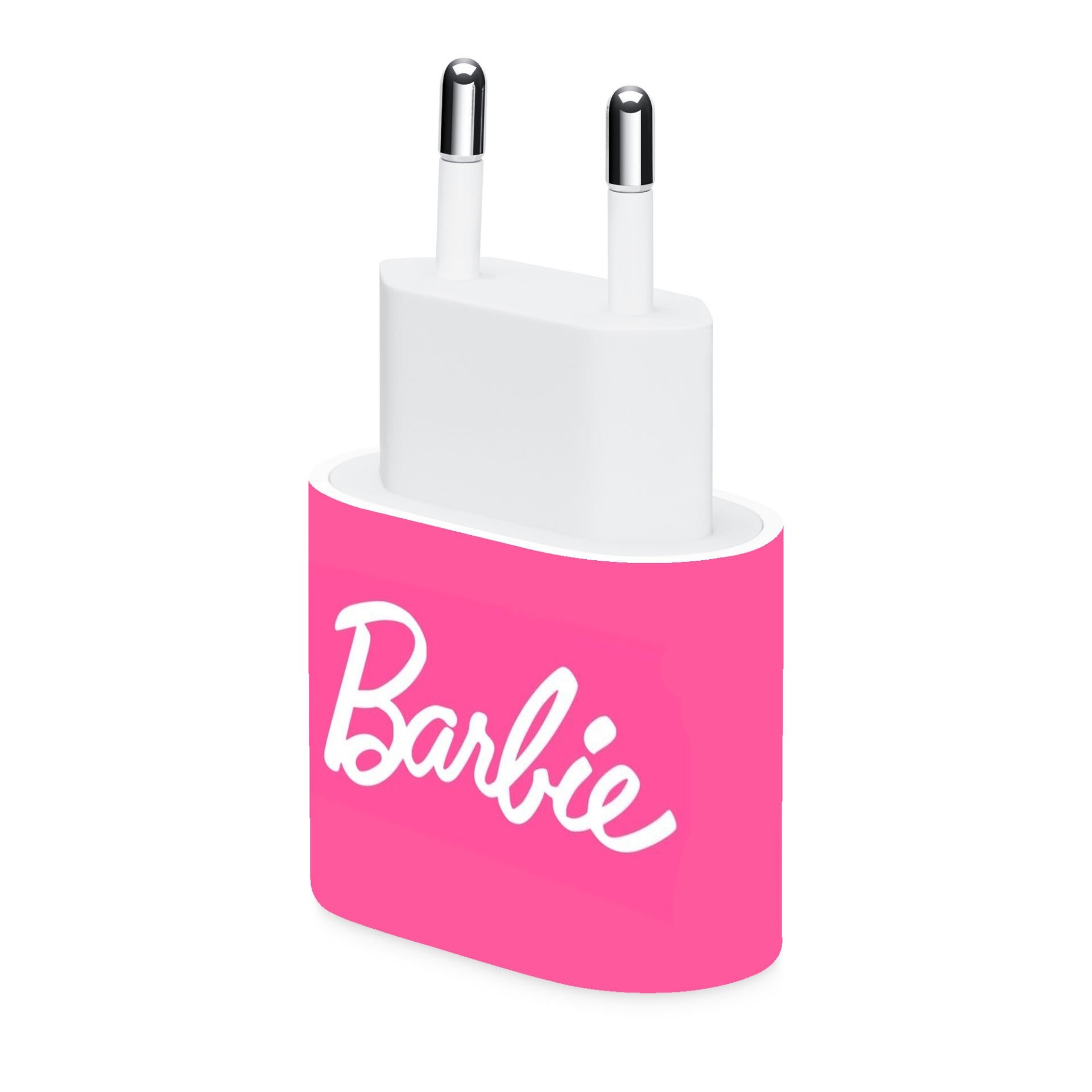 iPhone 20W Şarj Aleti Kaplaması - Barbie Logo