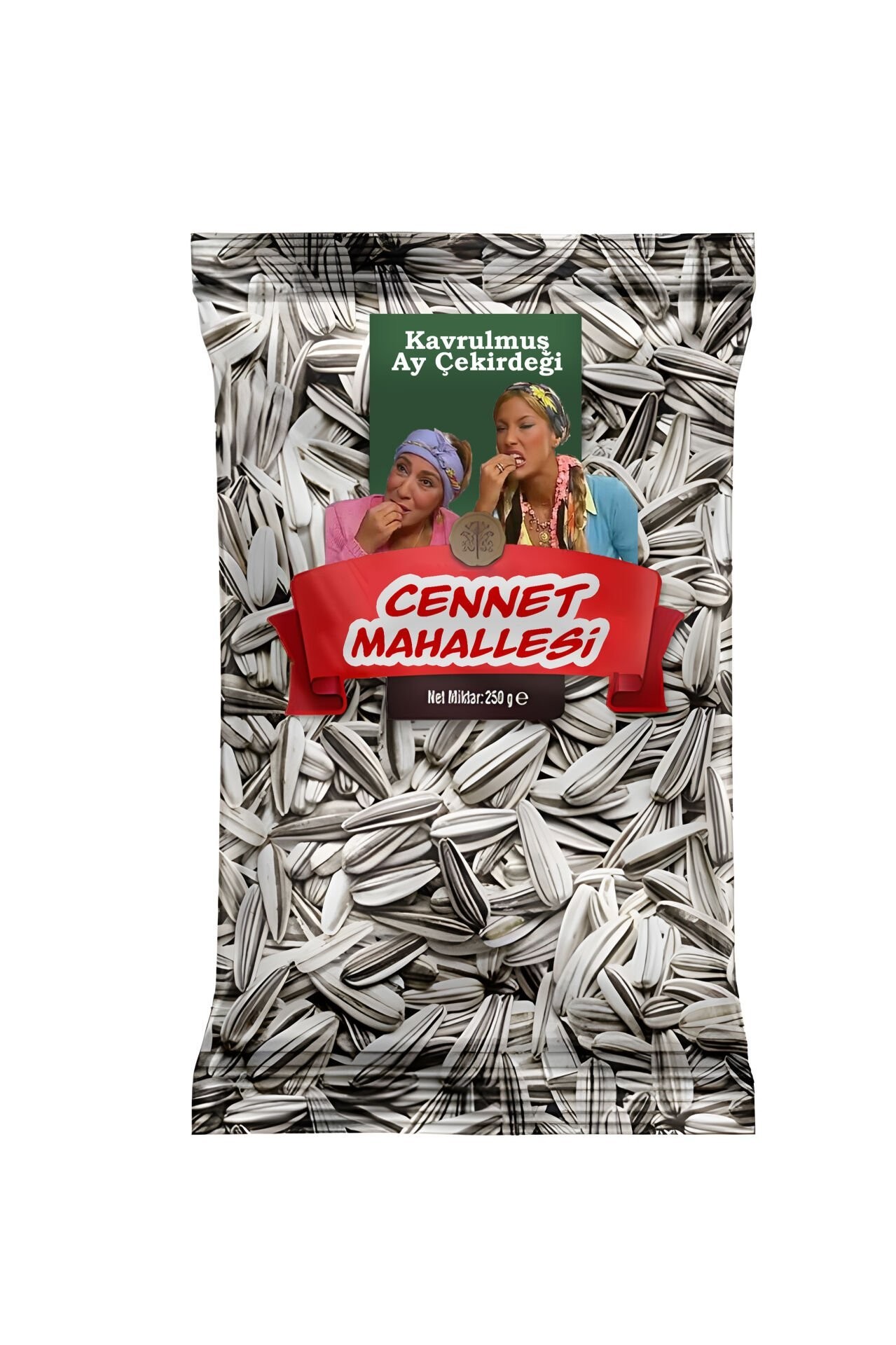 Cennet Mahallesi Çekirdek Gıybet Kiti - 250Gr Çekirdek ve Keyif Kasesi