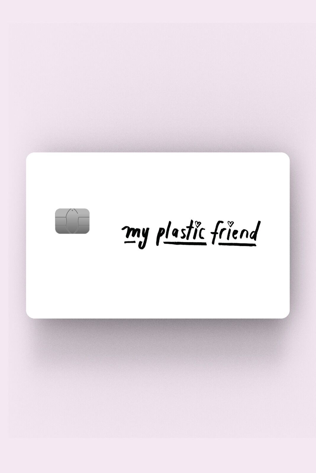 Kart Kaplama Etiketi - Plastik Arkadaş