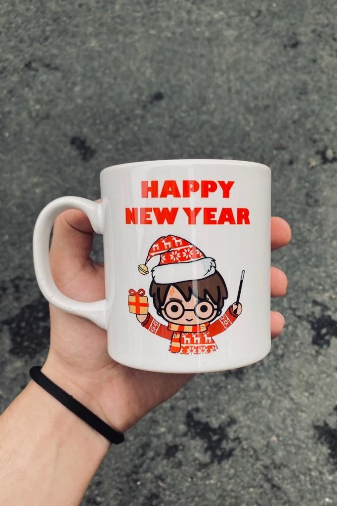 Harry Potter Christmas Beyaz Kupa