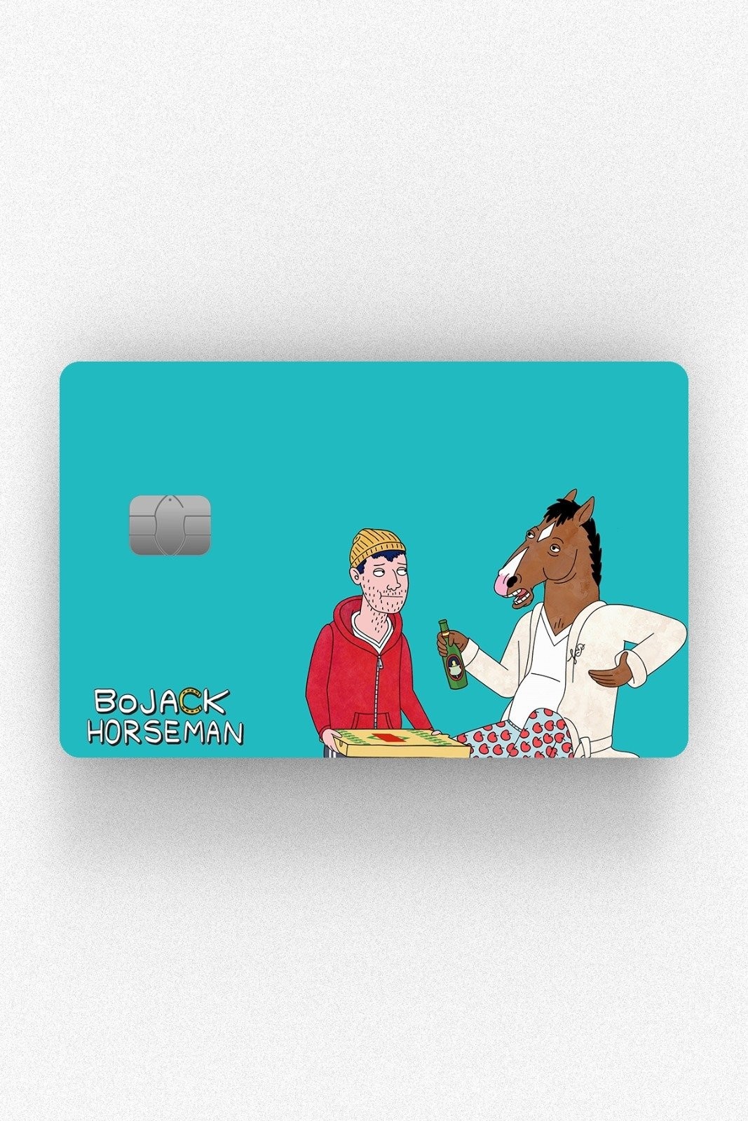 Kart Kaplama Etiketi - Mavi Todd Chavez BoJack Horseman