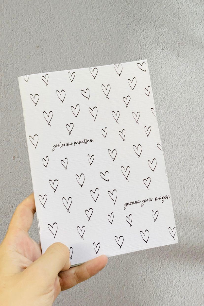 Yushiclub A5 Defter Gözlerimi Kapatsam