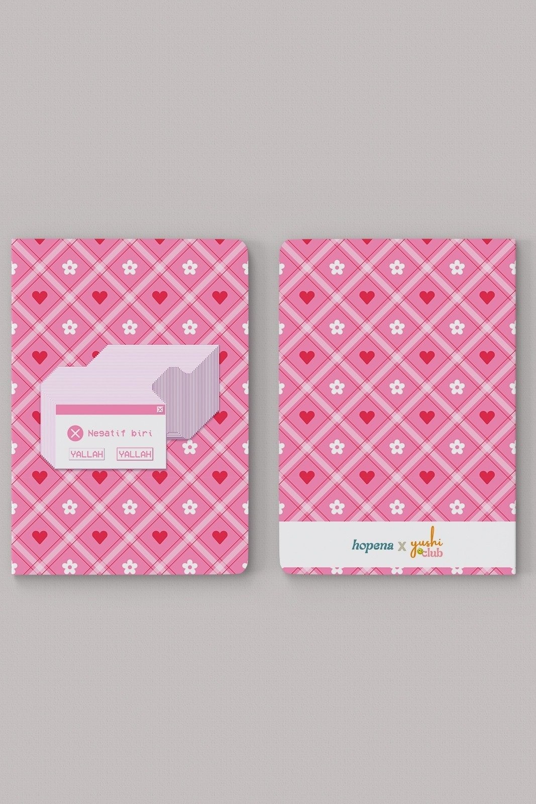 A5 Defter Yushiclub Negatif Biri Yallah