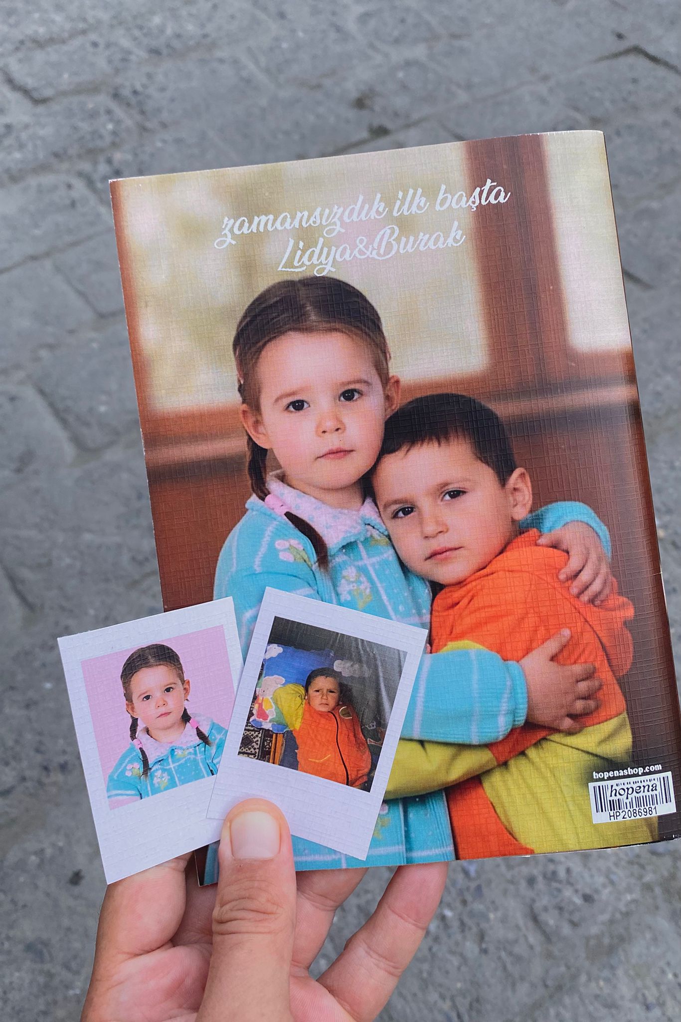 Kişiye Özel İkimizin Çocukluğu A5 Defter
